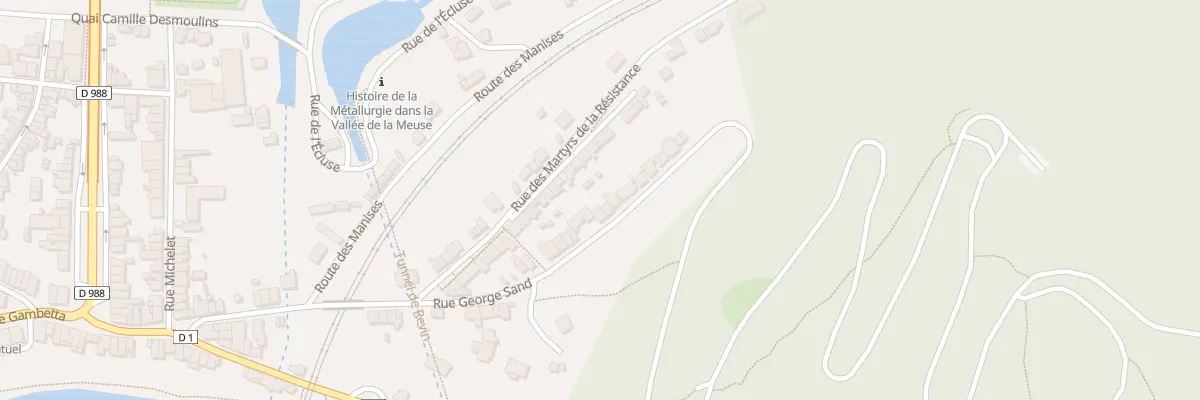 Plan du 59 Rue George Sand à Revin