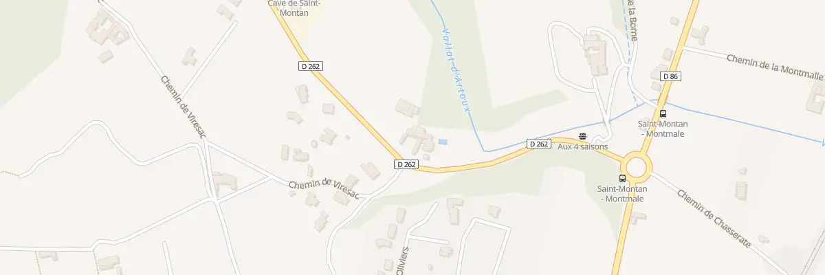 Plan du 5193 Canelle à Saint-Montan