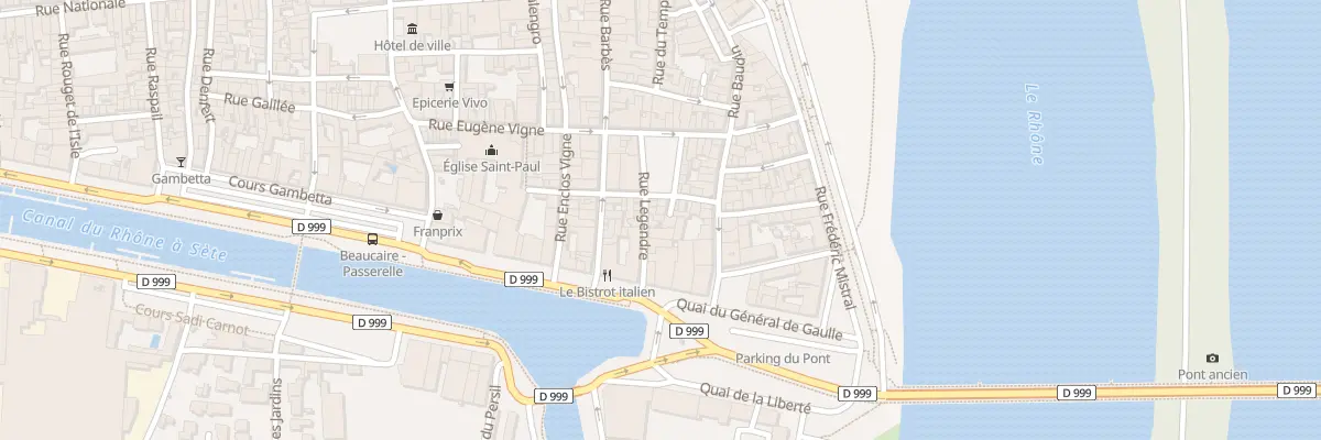 Plan du 10 Rue Legendre à Beaucaire