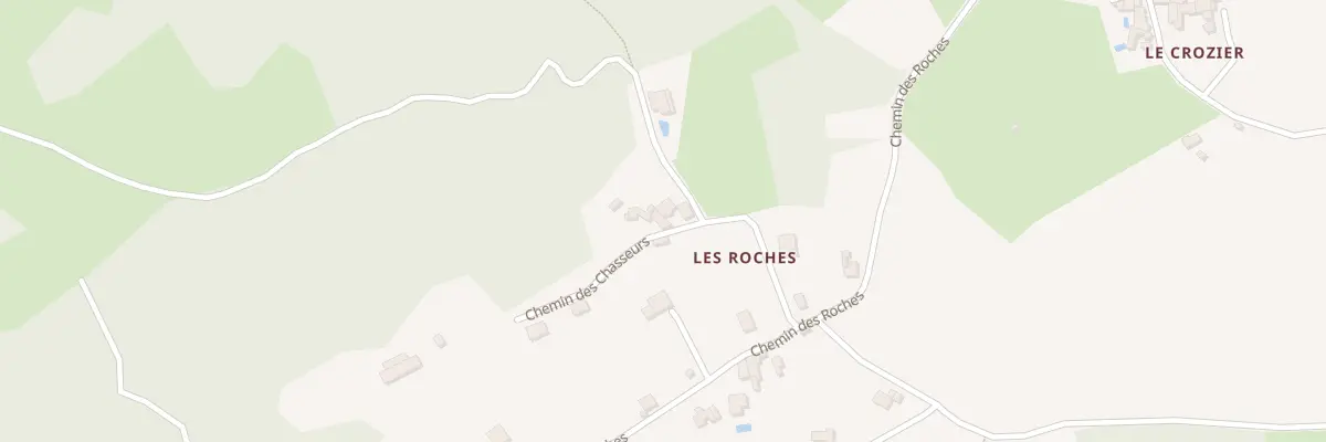Plan du 22 Che des Chasseurs à Vaugneray