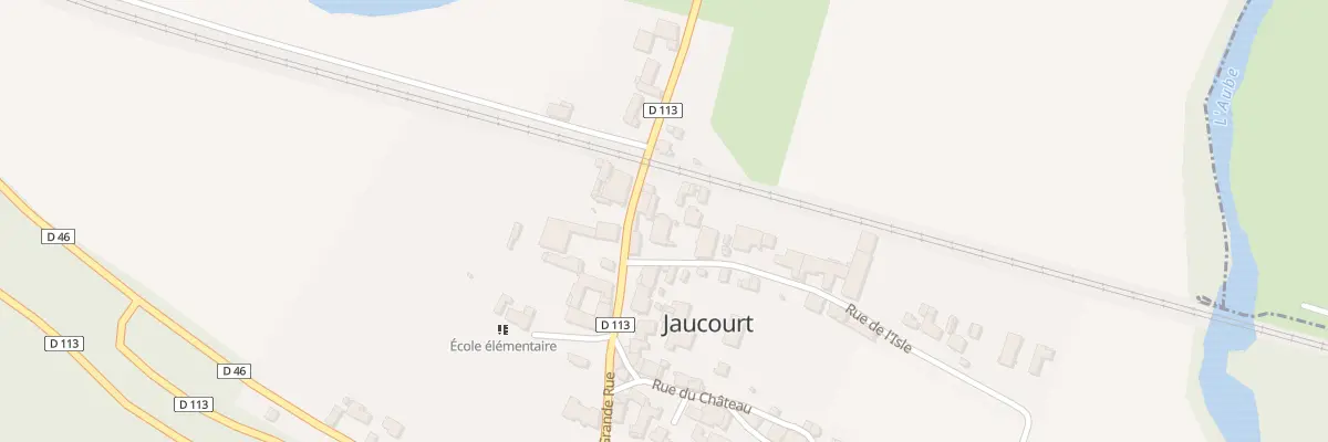 Plan du 3 Rue de l’Isle à Jaucourt