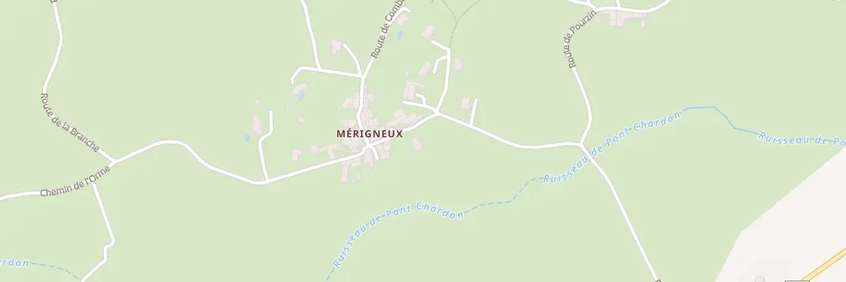Plan du 527 Rte de la Branche à Saint-Appolinard