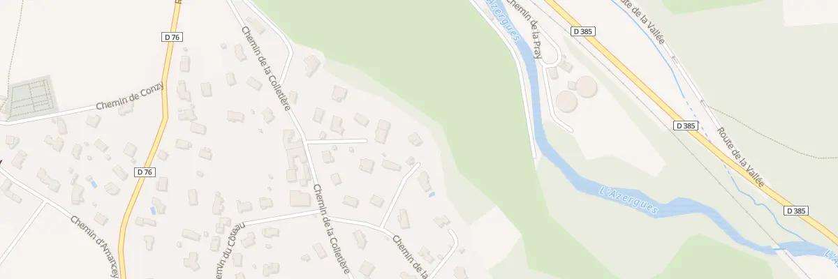 Plan du 93 Imp des Verchères à Châtillon