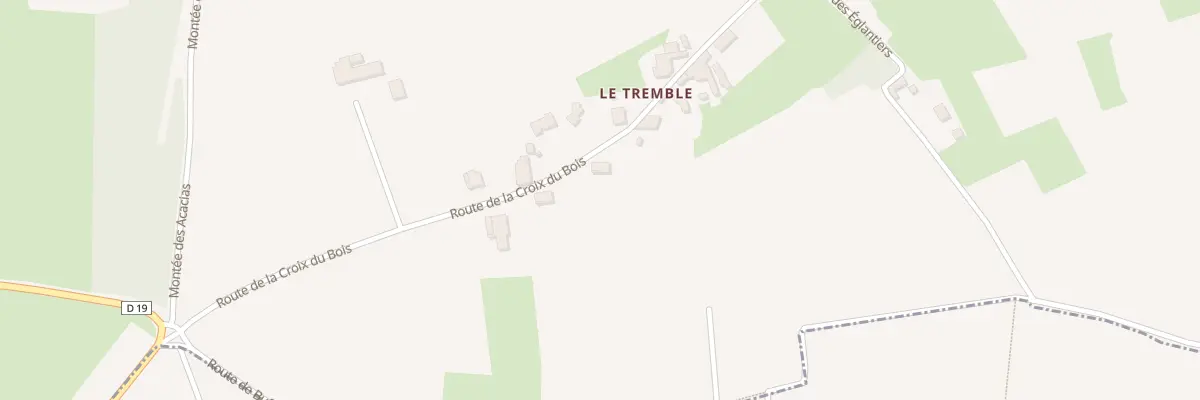Plan du 983 Rte de la Croix du Bois à Saint-Julien