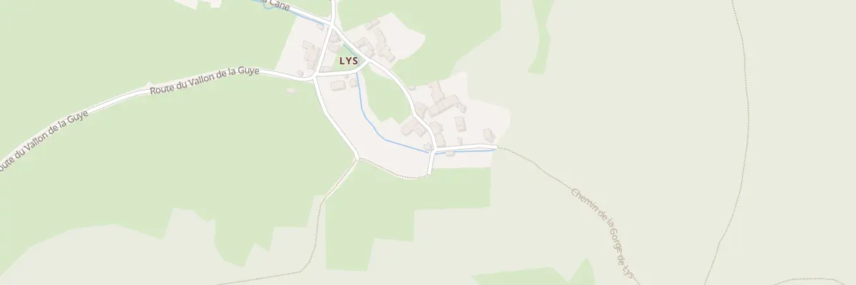 Plan du 190 Imp de la Beurne aux Loups à Sassangy