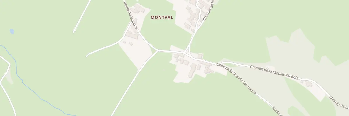 Plan du 5555 Montval à Bourgvilain