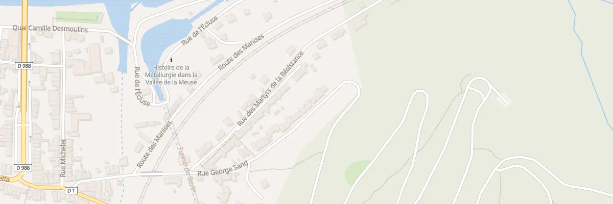Plan du 67 Rue George Sand à Revin