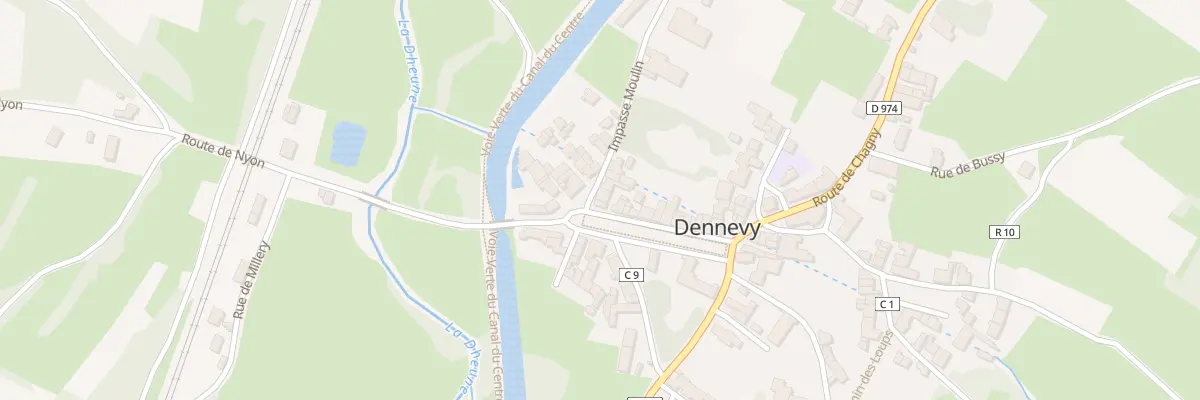 Plan du 32 Pl des Platanes à Dennevy