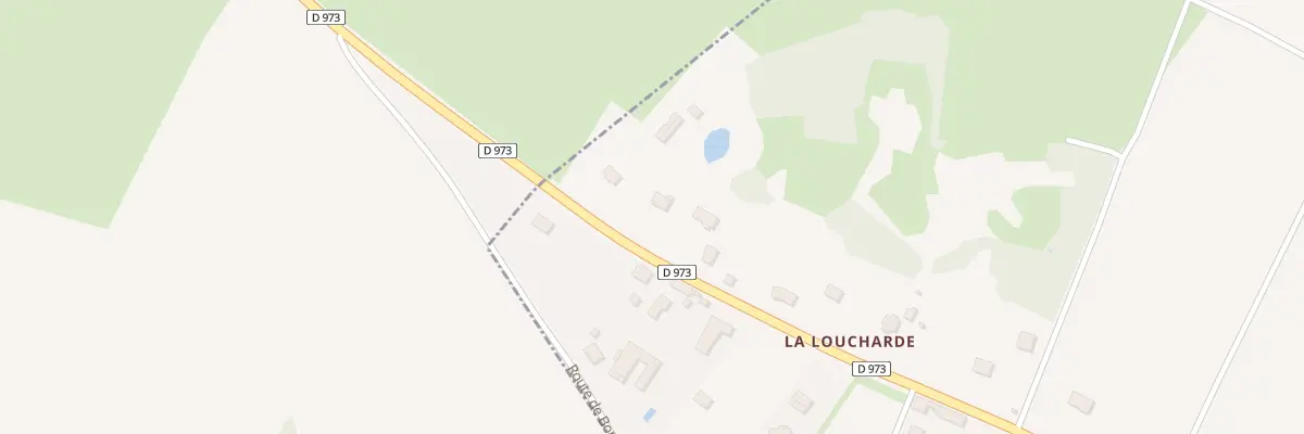 Plan du 5150 La Loucharde à La Rochepot
