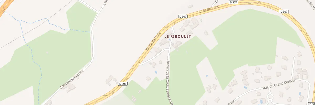 Plan du 61 Che du Riboulet à Fleurieux-sur-l’Arbresle