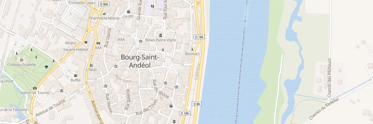 Plan du 9705 Rue Ramade à Bourg-Saint-Andéol