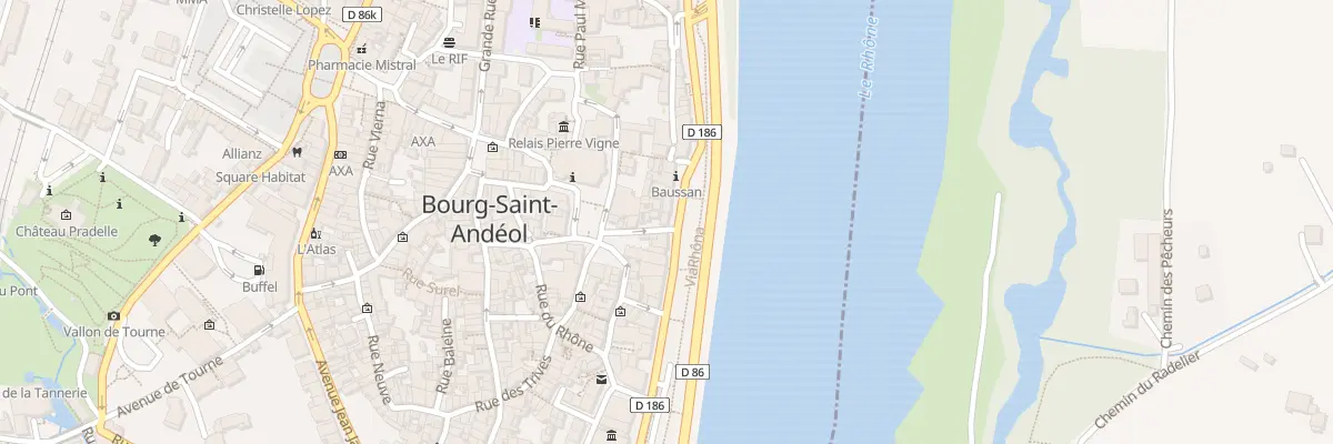 Plan du 17 Quai Madier de Montjau à Bourg-Saint-Andéol