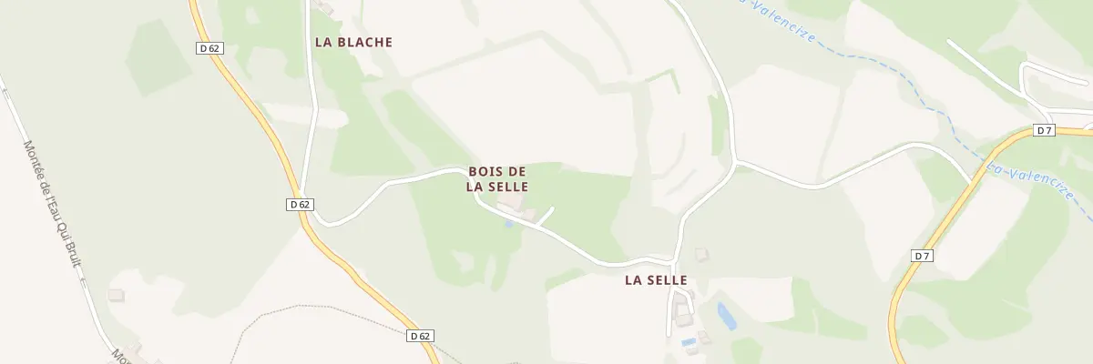 Plan du 2 Bois de la Selle à Pélussin