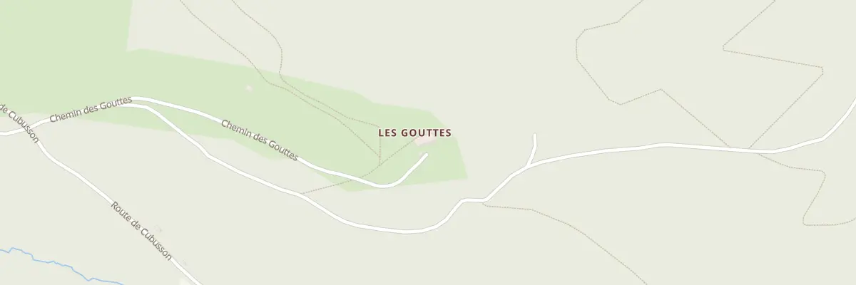 Plan du 500 Che des Gouttes à Véranne