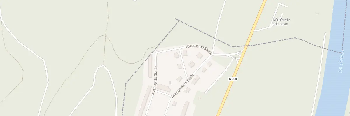 Plan du 5 Rue des Bouleaux à Revin