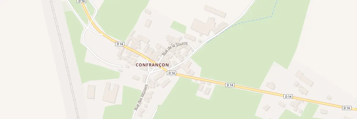 Plan du 5124 Rue du Passage des Boeufs à Cortevaix