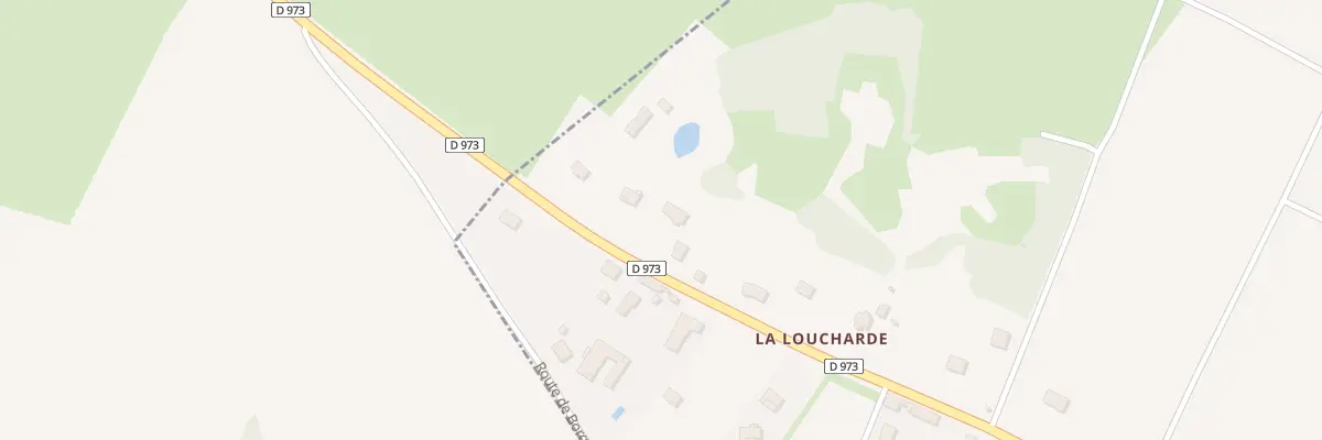 Plan du 5190 La Loucharde à La Rochepot