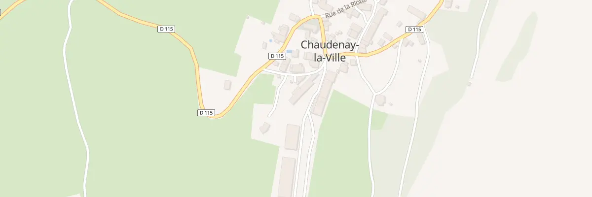 Plan du 3 Rue de la Forge à Chaudenay-la-Ville