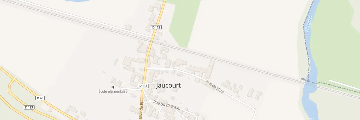 Plan du 9 Rue de l’Isle à Jaucourt