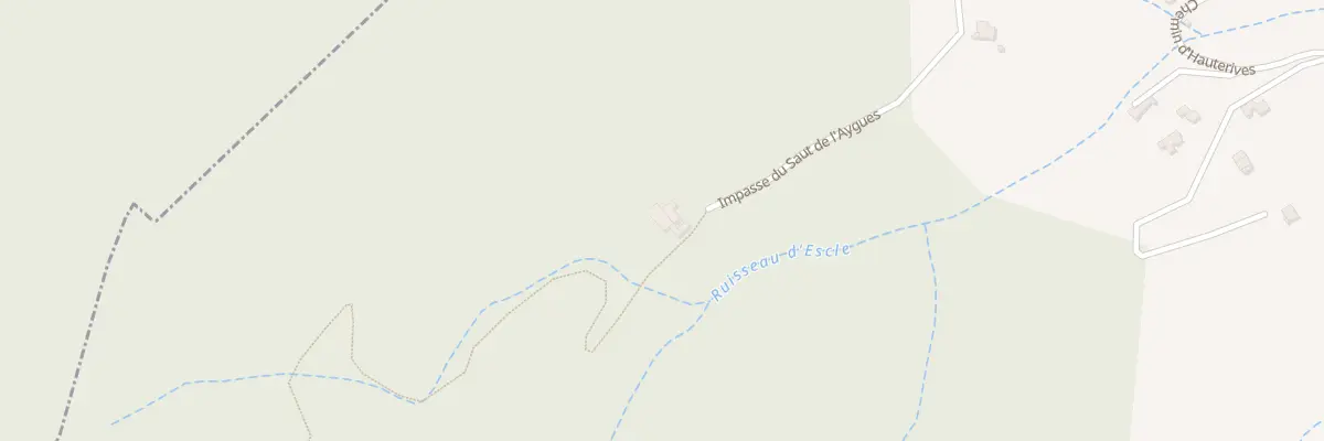 Plan du 5915 Saut de l’Aygues à Saint-Thomé