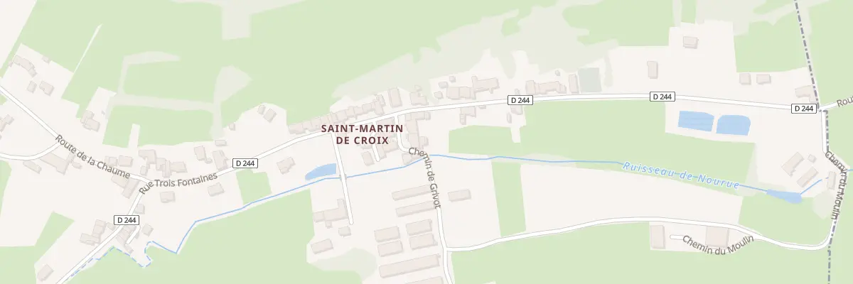 Plan du 7 Chem de Grivot à Burnand