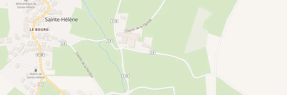 Plan du 5015 Le Parterre à Sainte-Hélène