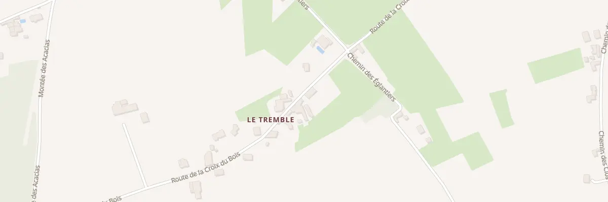 Plan du 845 Rte de la Croix du Bois à Saint-Julien