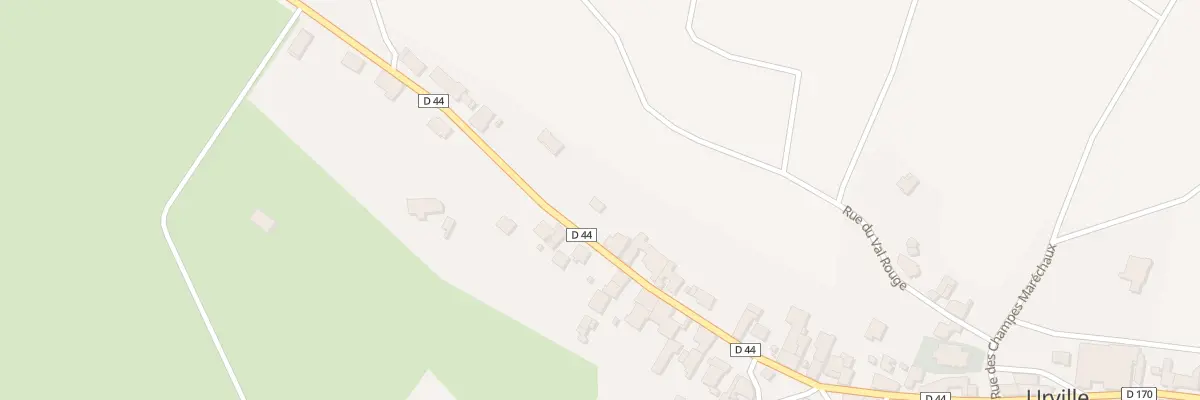 Plan du 22 Rue du Moulin à Urville