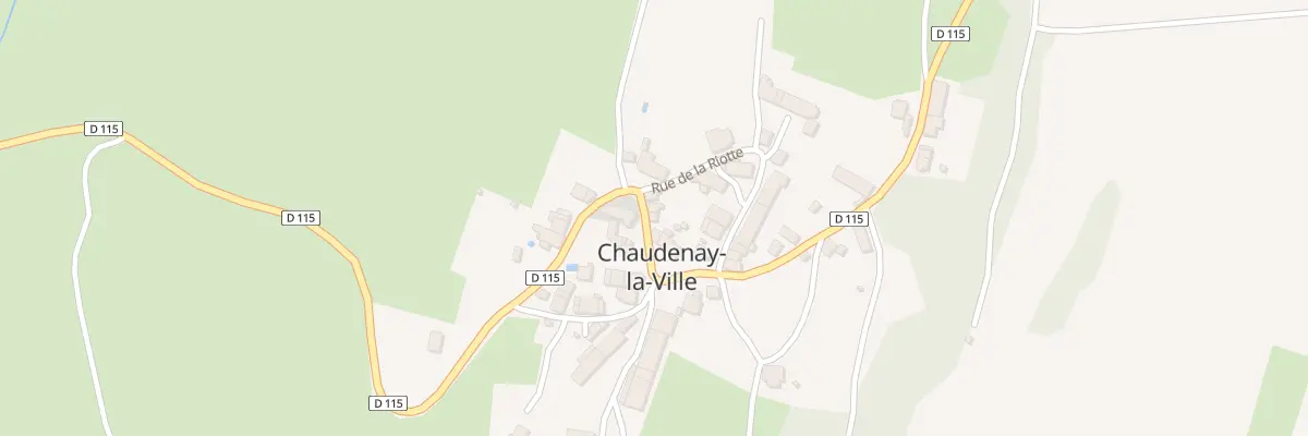 Plan du 4 Rue de l’Eglise à Chaudenay-la-Ville