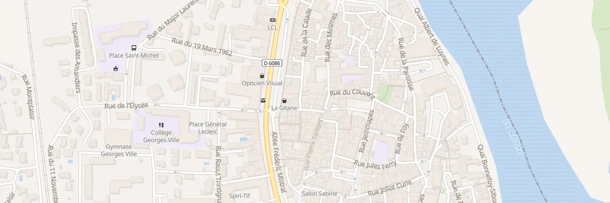 Plan du 14 Rue des Quatre Coins à Pont-Saint-Esprit