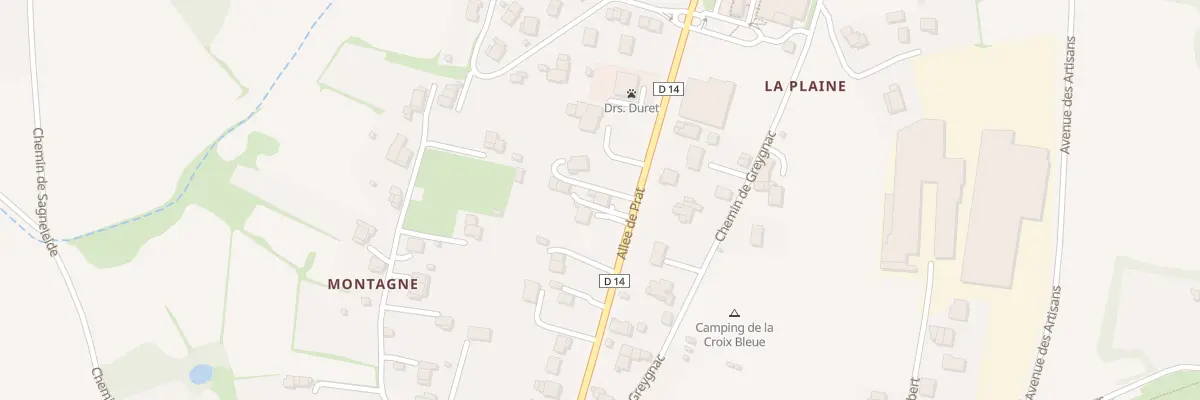 Plan du 225 Rte de Prat à Vernoux-en-Vivarais