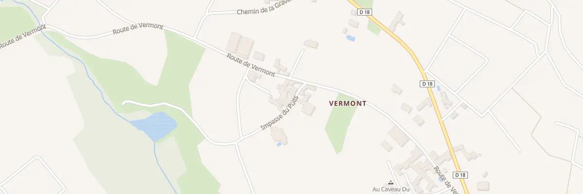 Plan du 5284 Vermont à Villié-Morgon