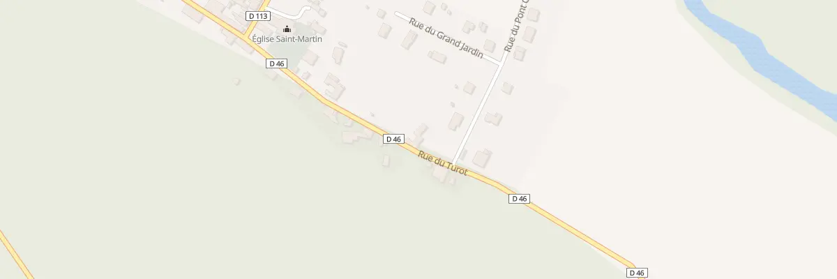 Plan du 7 Rue du Turot à Jaucourt