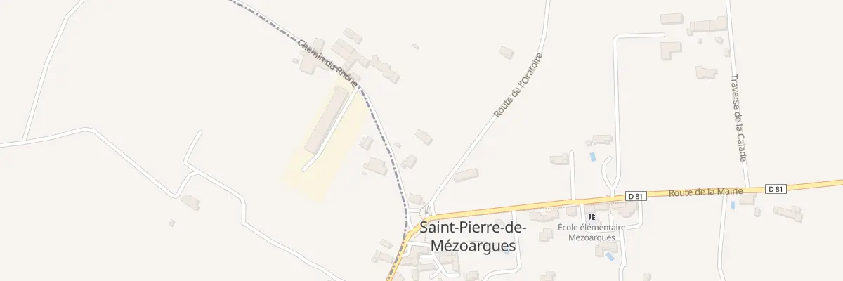 Plan du 5041 Tamagnon à Saint-Pierre-de-Mézoargues