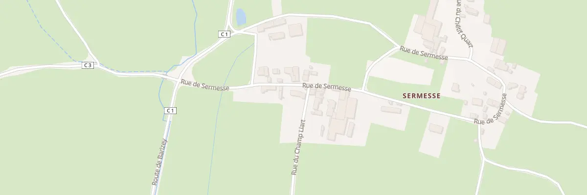 Plan du 1 Rue du Champ Liart à Sainte-Hélène
