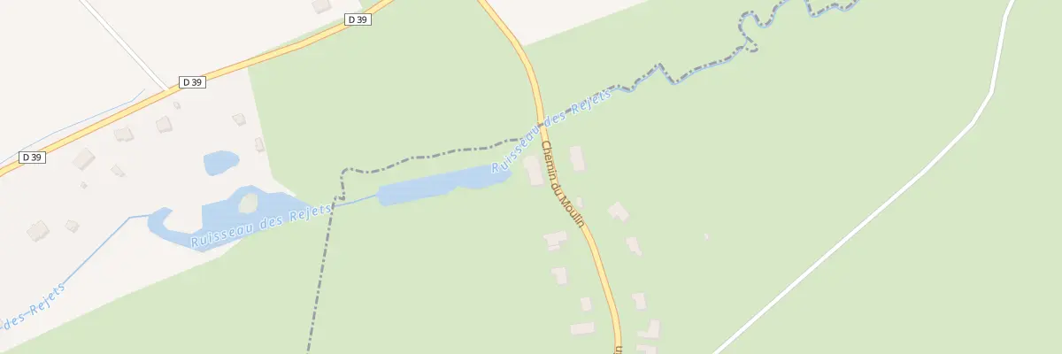 Plan du 67 Che du Moulin à Warnécourt