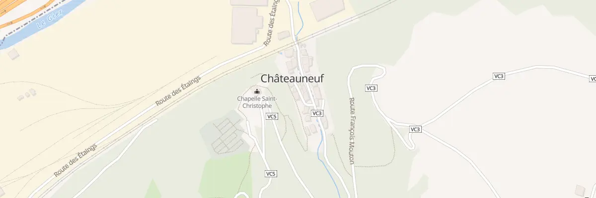 Plan du 71 Rue de la Voûte à Châteauneuf