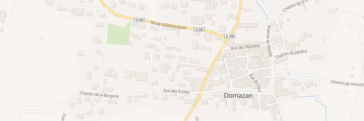 Plan du 5021 Av des Aires à Domazan