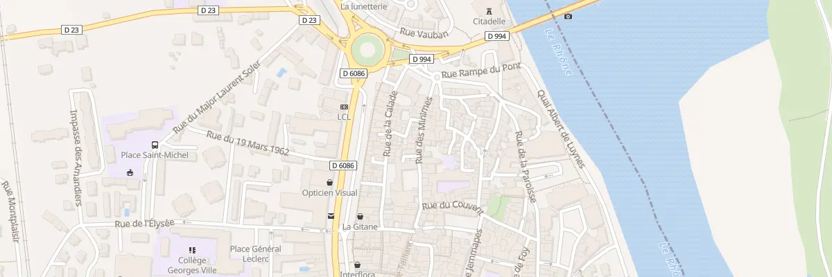 Plan du 17 Rue des Minimes à Pont-Saint-Esprit