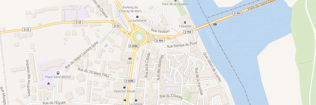 Plan du 29B Rue des Minimes à Pont-Saint-Esprit