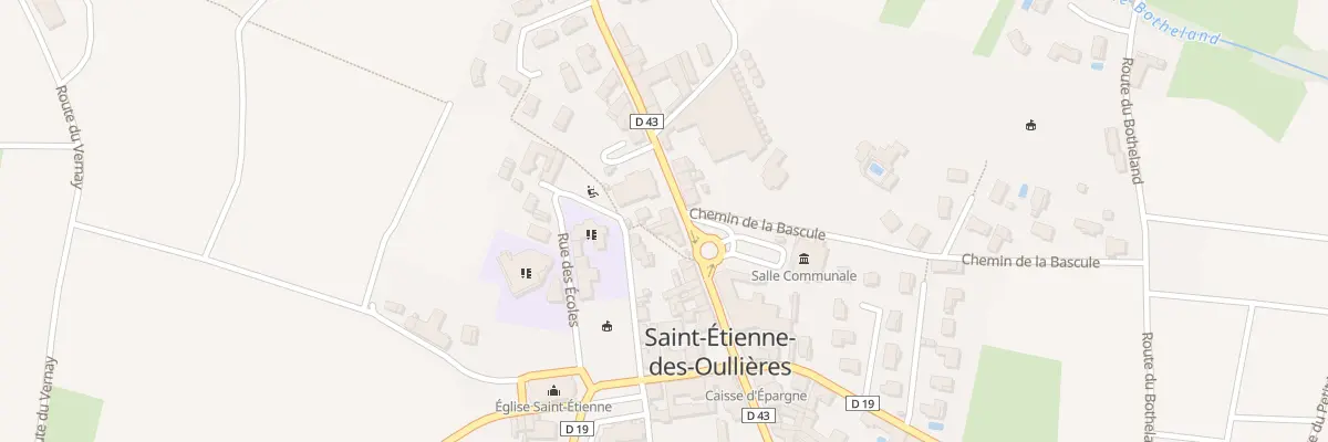 Plan du 409 Rue du Beaujolais à Saint-Étienne-des-Oullières