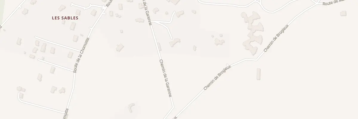 Plan du 137 Che de la Garenne à Roiffieux