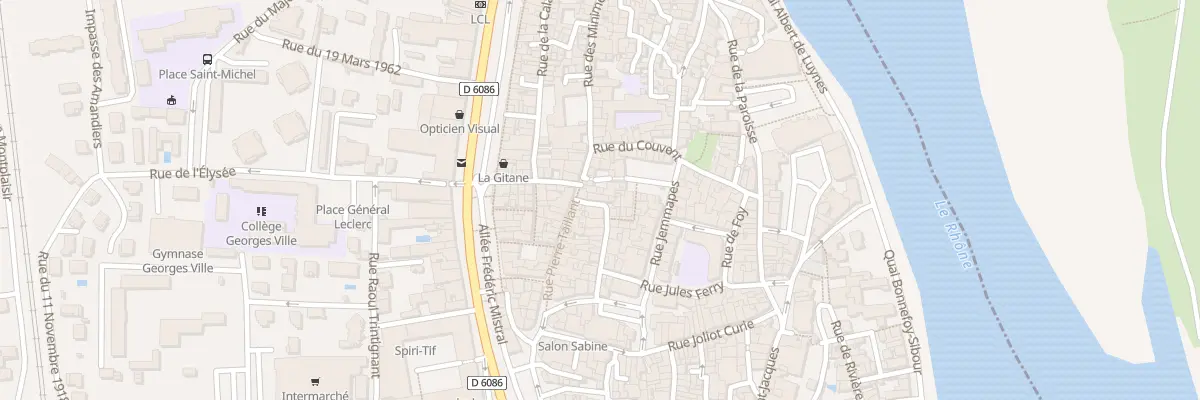 Plan du 4 Rue Saint-Antoine à Pont-Saint-Esprit