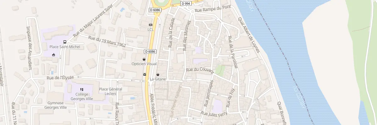 Plan du 4 Rue des Minimes à Pont-Saint-Esprit