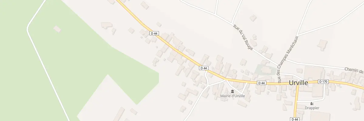 Plan du 13 Le Village à Urville