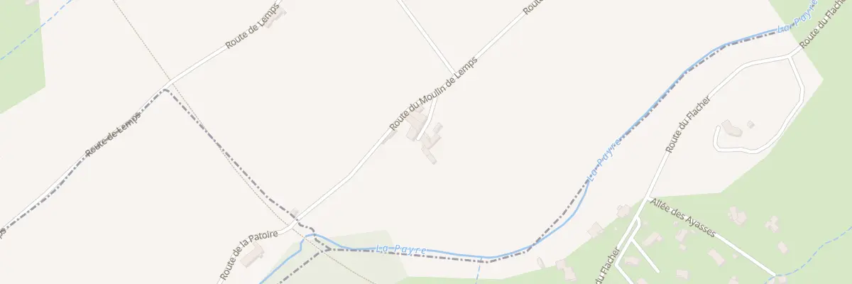 Plan du 5041B Moulin de Lemps à Alissas