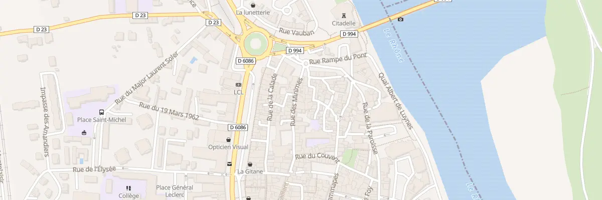 Plan du 22 Rue des Minimes à Pont-Saint-Esprit