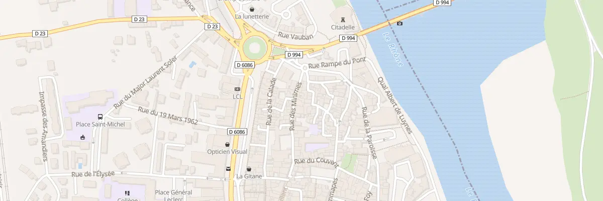 Plan du 24 Rue des Minimes à Pont-Saint-Esprit