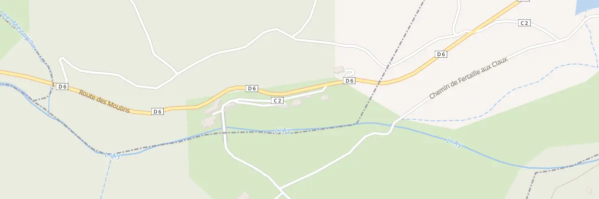 Plan du 5274 Palochon à Saint-Alban-d’Ay