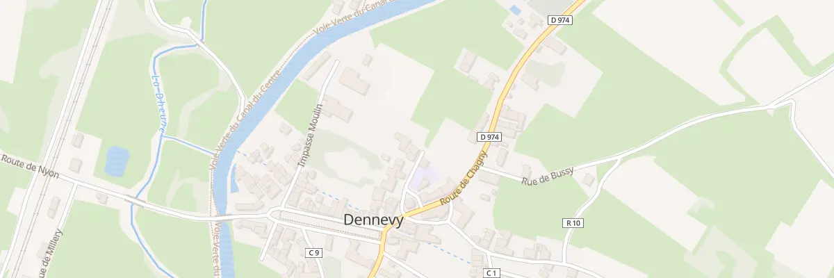 Plan du 11 Pl de l’Ecole à Dennevy
